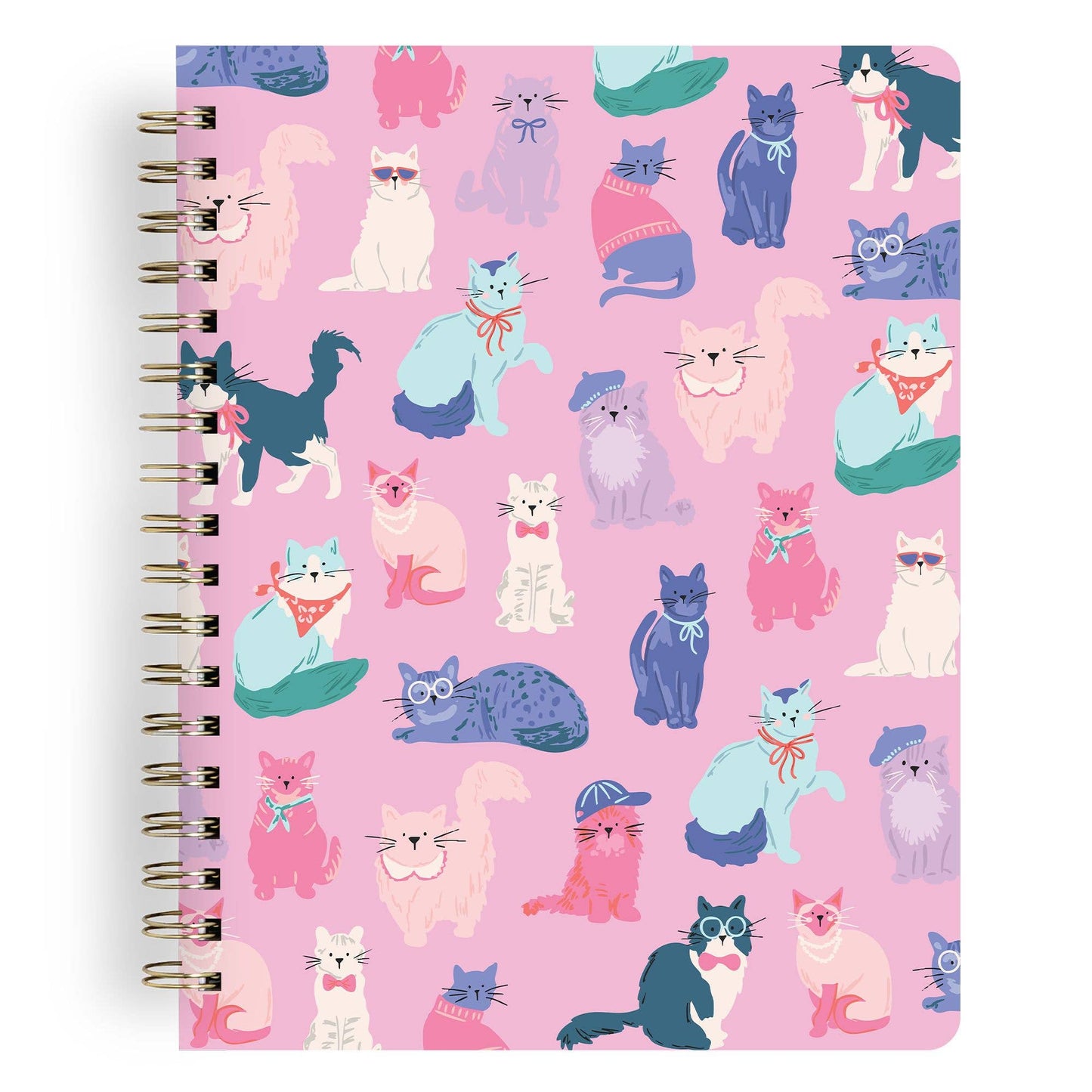 Cool Cats Spiral Notebook