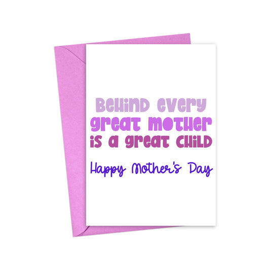 Funny Mothers Day Card for Mom - Happy Mother's Day Cards
