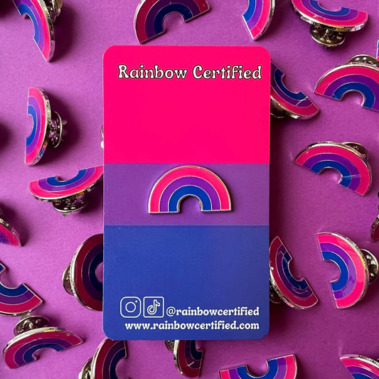 Bisexual Rainbow LGBTQ+ Pin