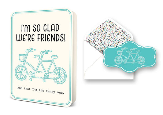 I'm The Funny One Deluxe Greeting Card
