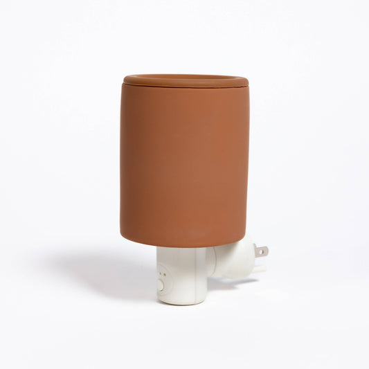 Outlet Wax Melt Warmer with 3,6, and 9 Hour Timer: Clay