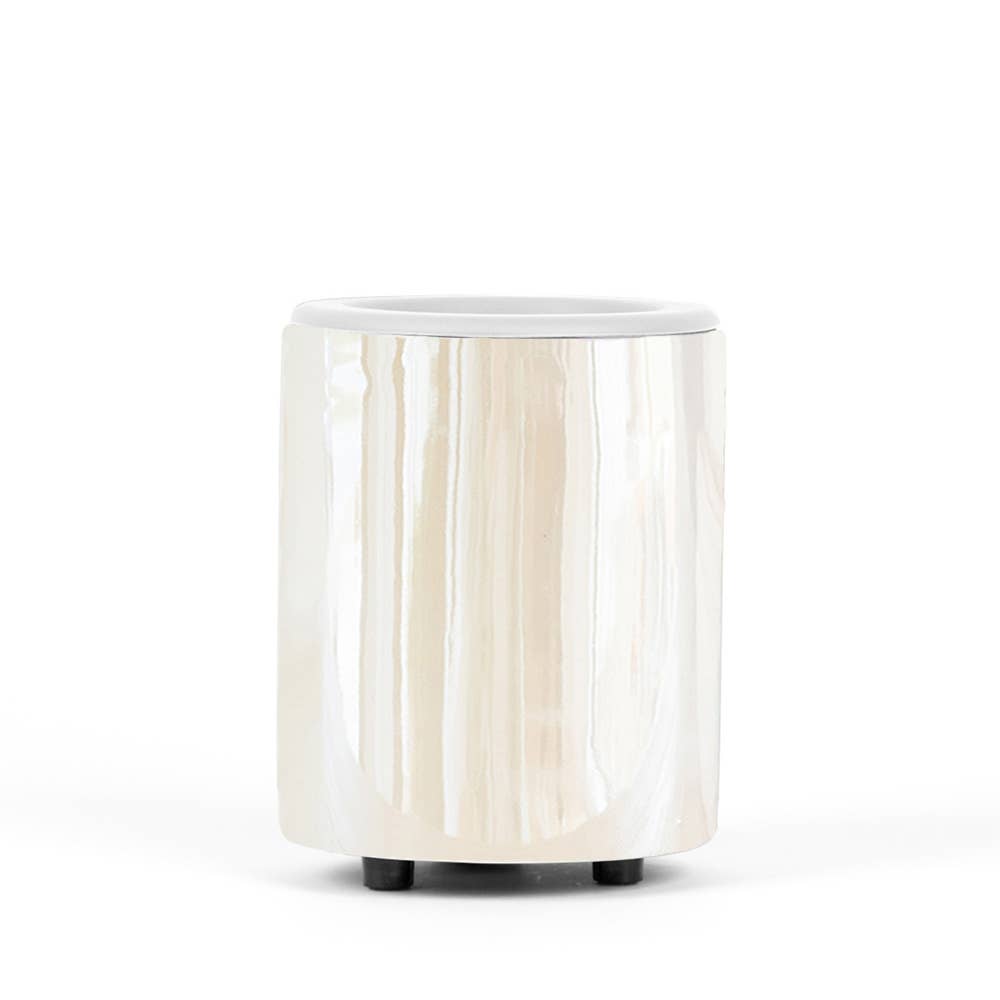 Mini Mod Wax Melt Warmer with Timer: Marble