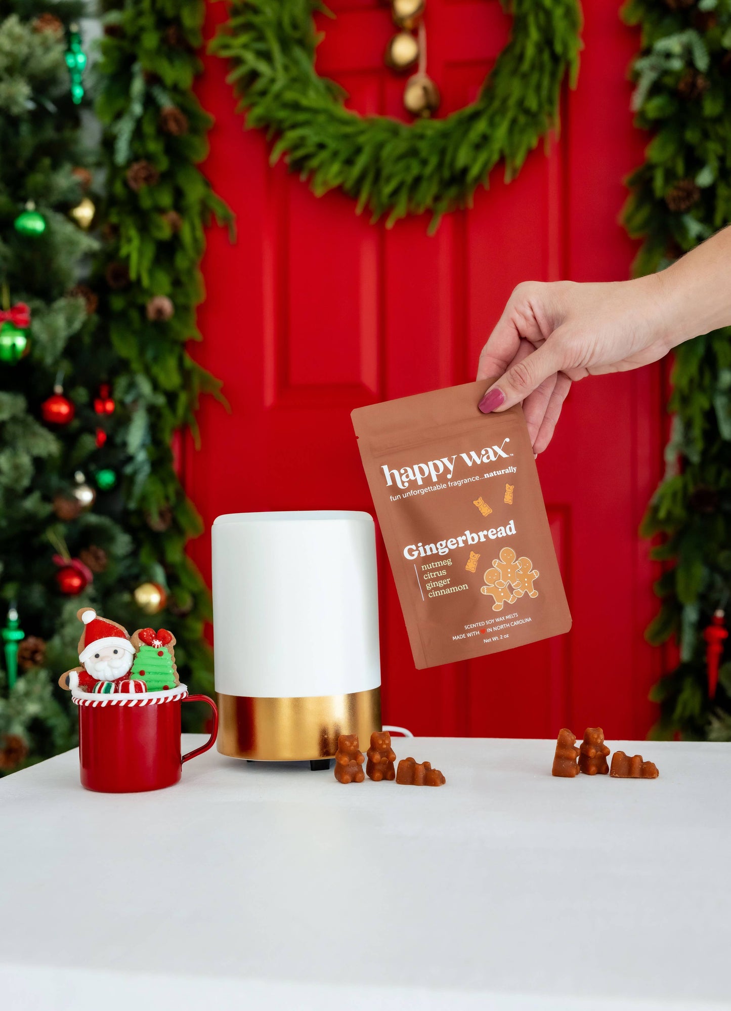 Gingerbread Wax Melts - Sample Pouch (2 oz)