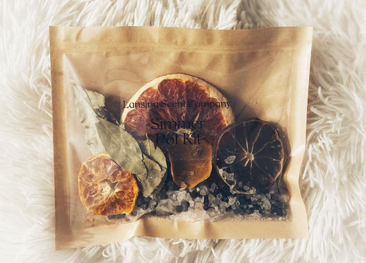 Organic Simmer Pot Kit: Bag / Fresh & Clean