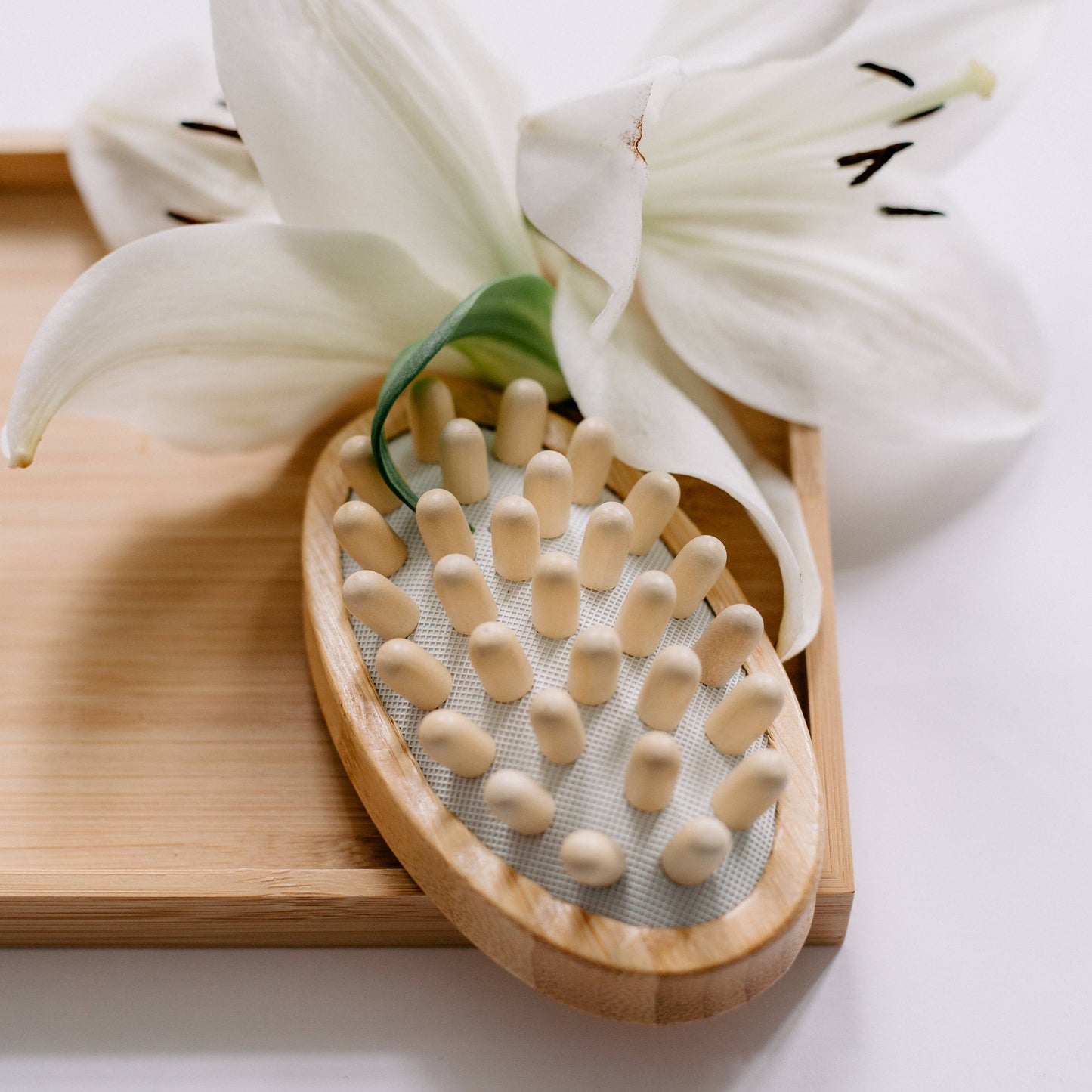 Spa basket gift set in bamboo set, sale Braut Spa