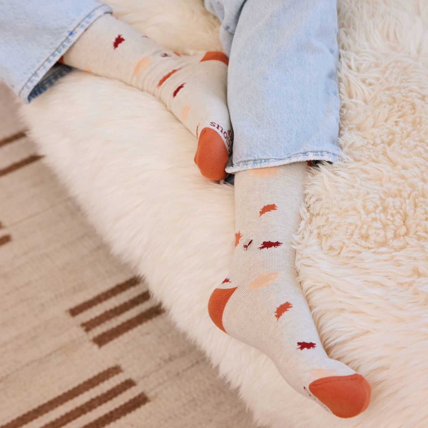 Socks that Plant Trees (Fall Leaves)