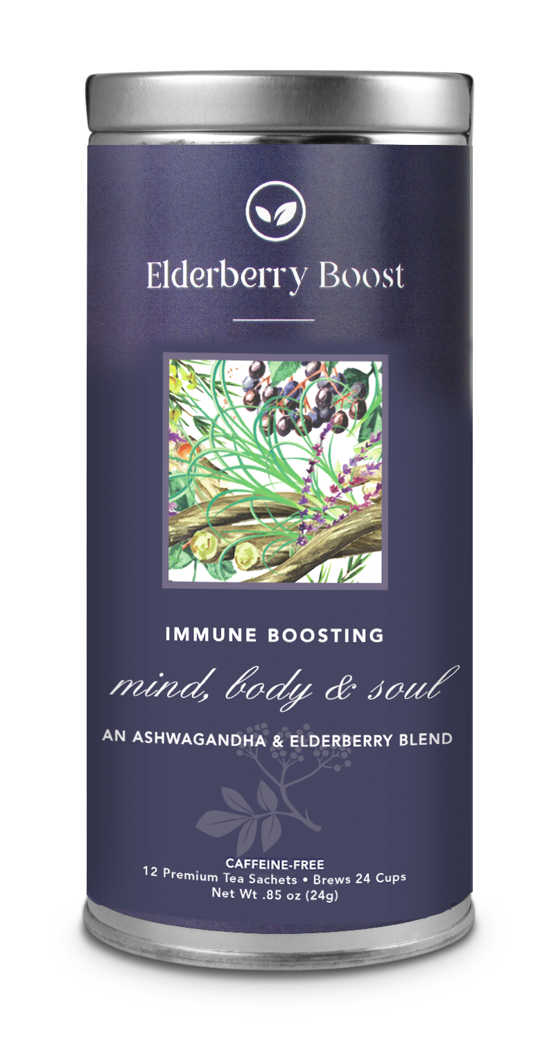 Mind, Body, and Soul Tea : Ashwaganda & Elderberry
