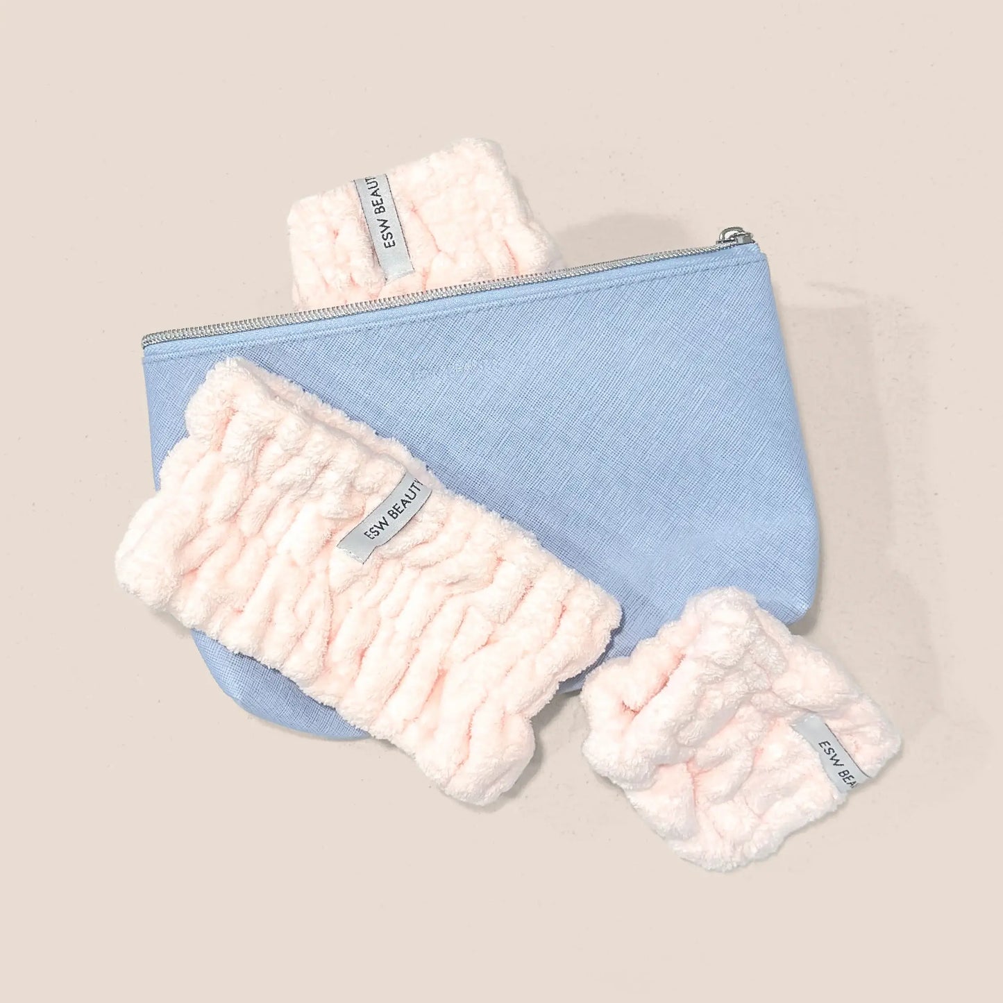 Reusable Beauty Pouch - Blue