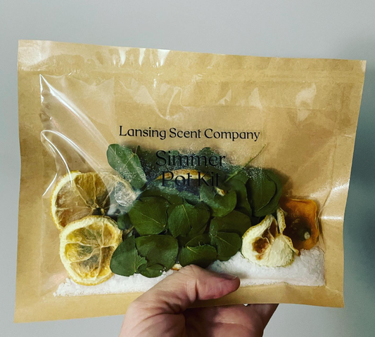 Organic Simmer Pot Kit: Bag / Serenity / Small