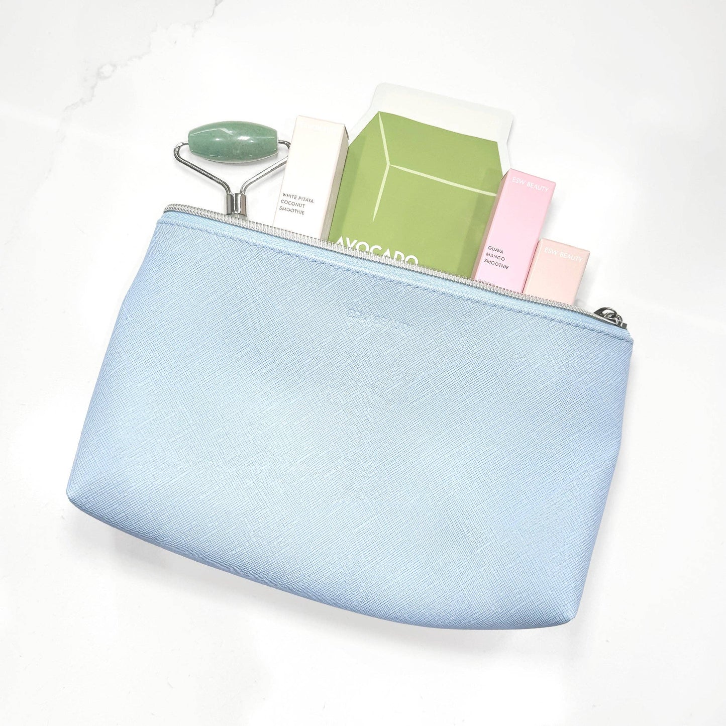 Reusable Beauty Pouch - Blue