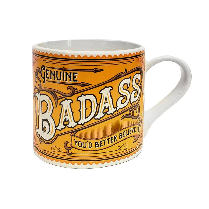 Porcelain Mug - Badass