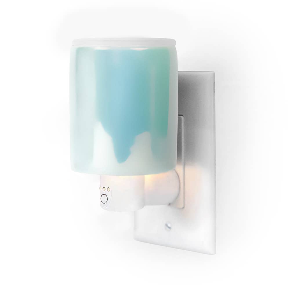 Outlet Wax Melt Warmer with 3,6, and 9 Hour Timer: Pink Iridescent