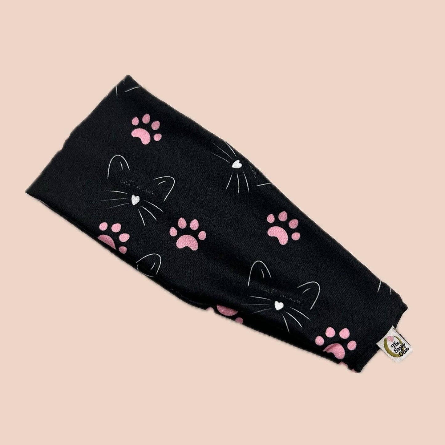 Cat Mom Stretch Headband