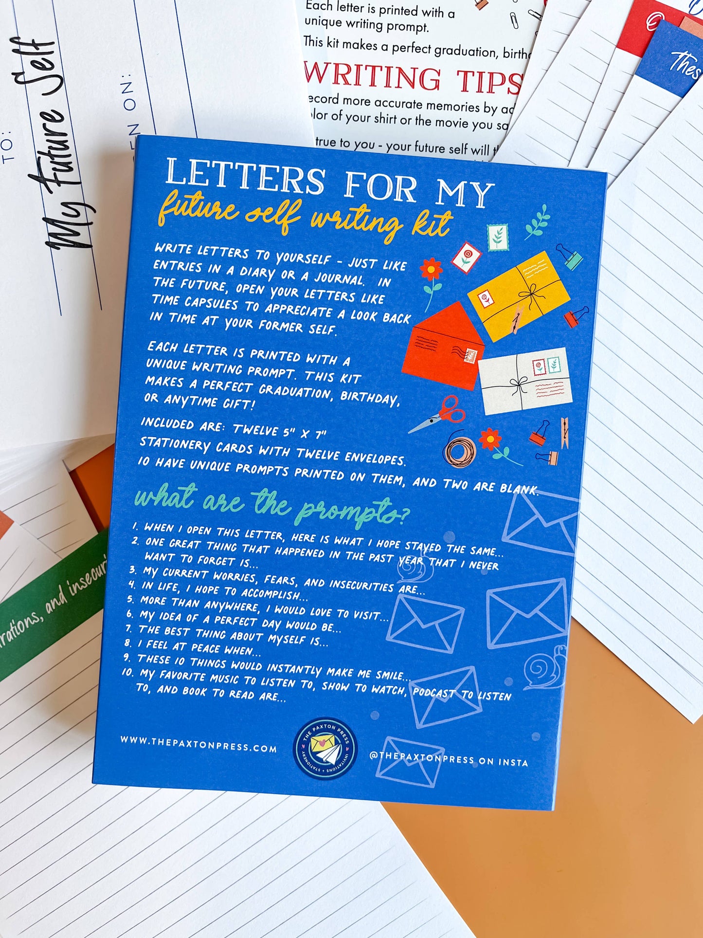 Letters for my Future Self Writing Kit *Now Plastic Free*