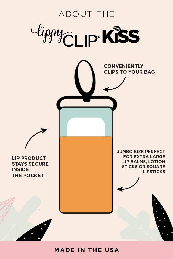 CLASSIC: Royal LippyClipKISS for larger lip balms: Standard (most common)