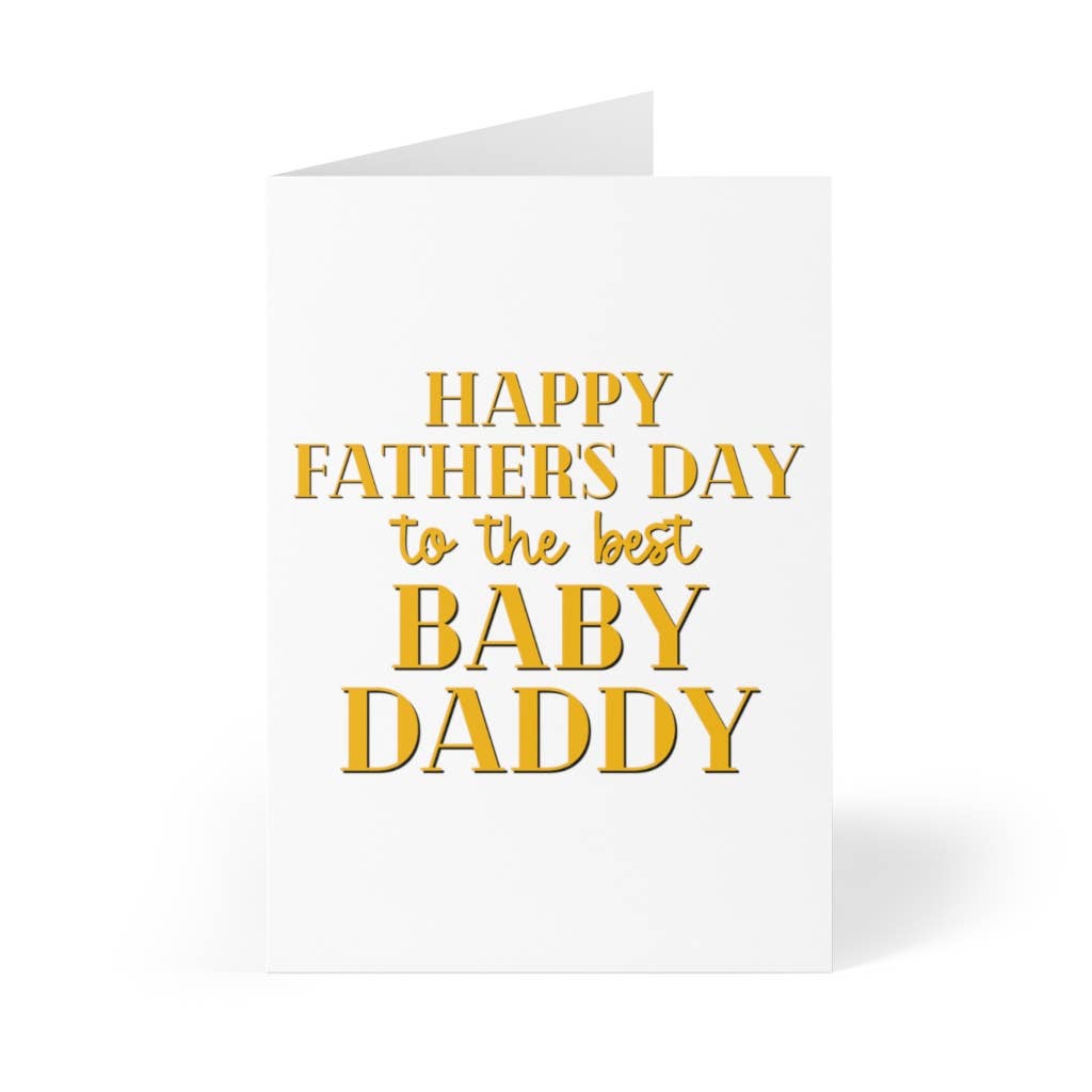 Baby Daddy Funny Fathers Day Card Happy Father’s Day Card