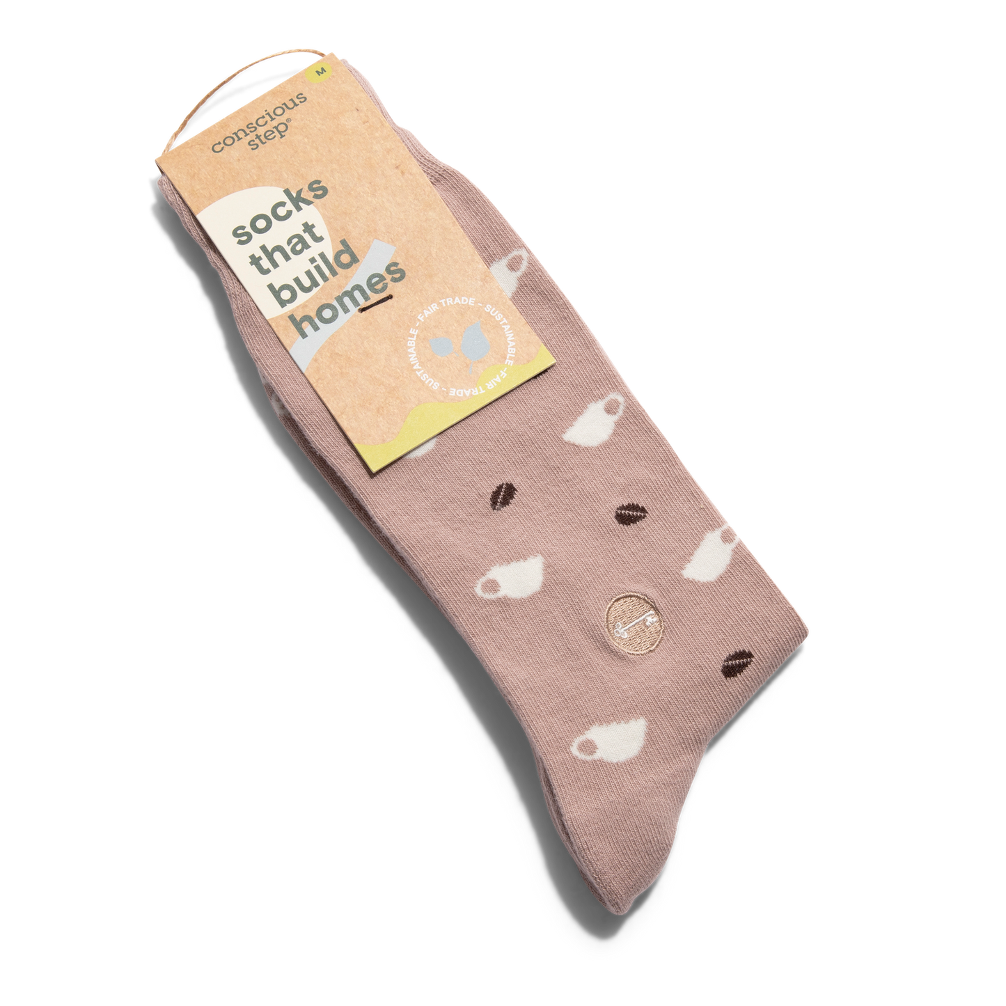 Socks that Build Homes (Coffee Cups): Medium