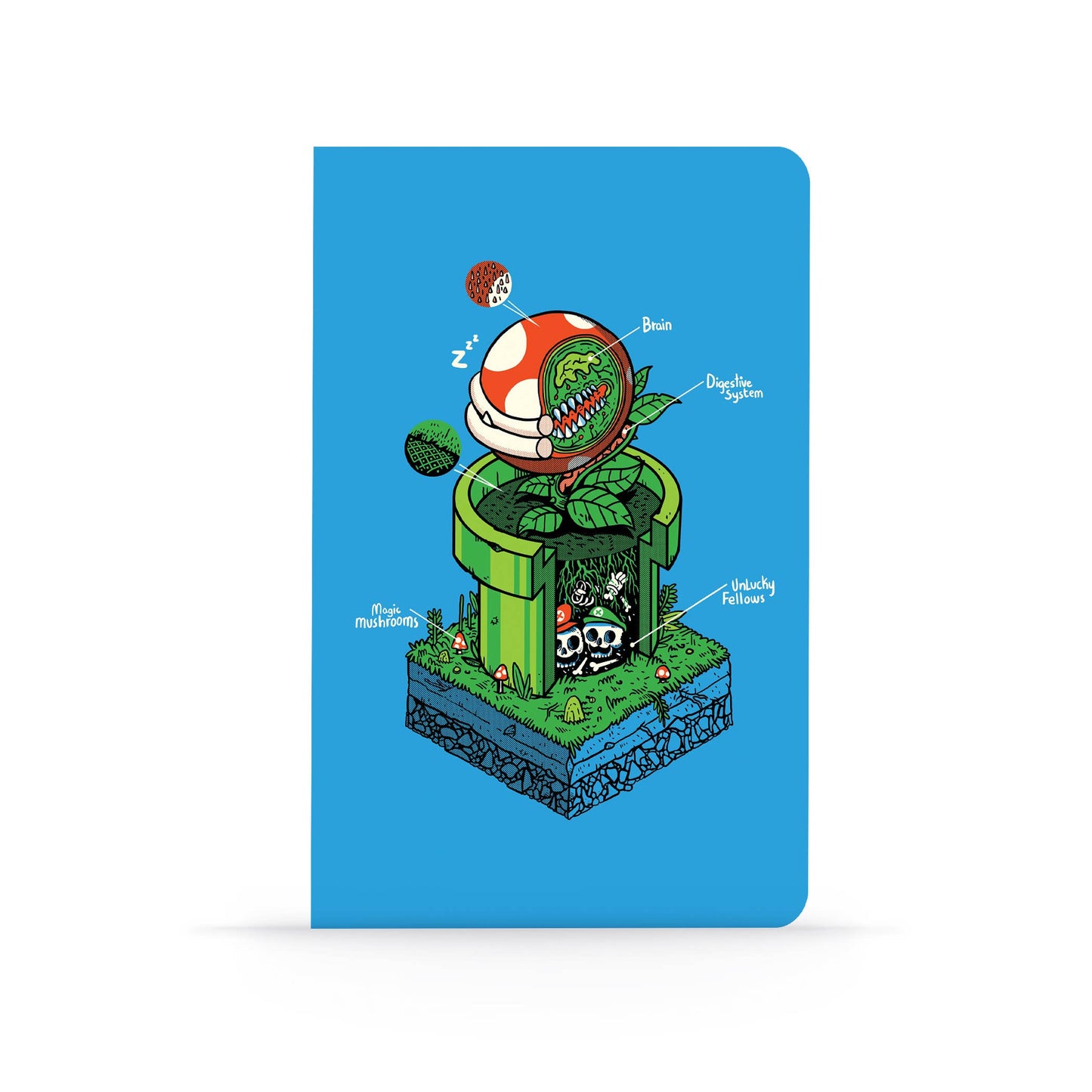 1- UP Classic Layflat Journal Notebook