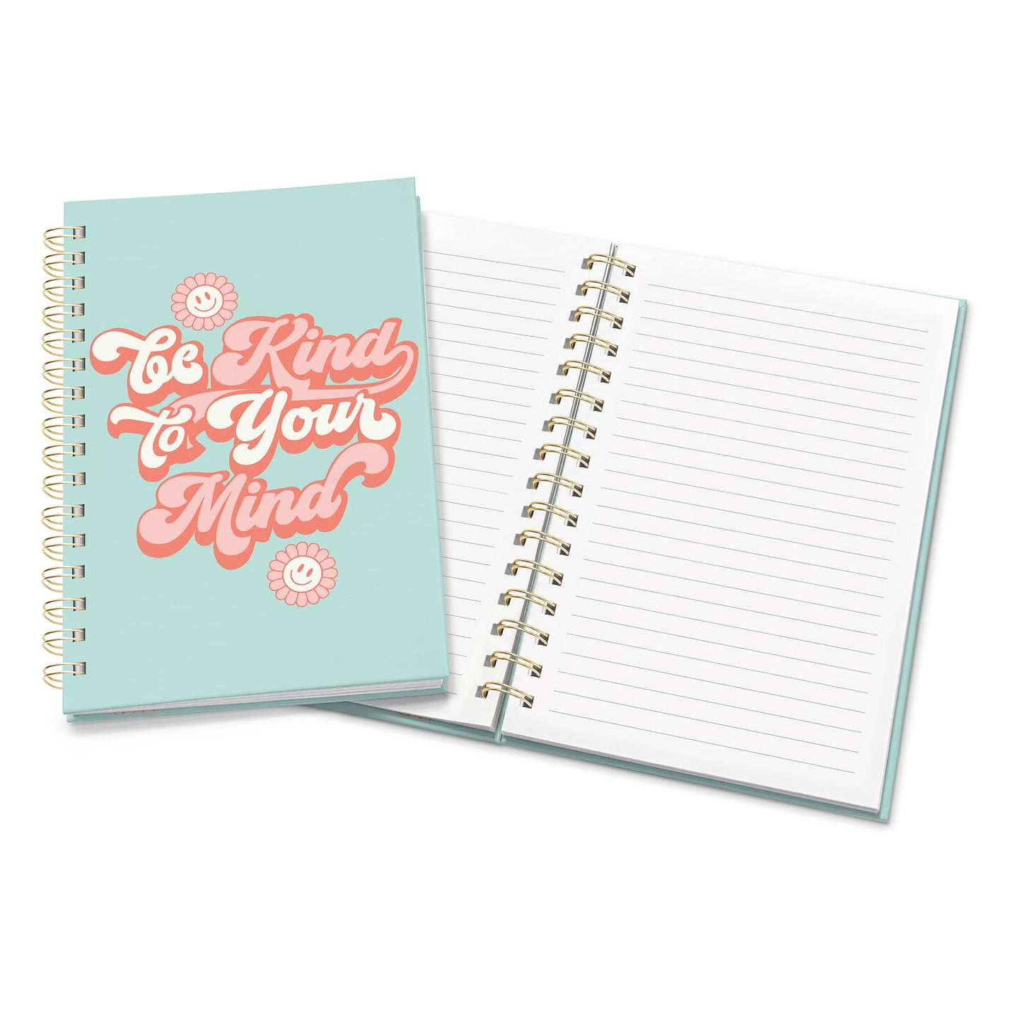 Be Kind to Your Mind Medium Spiral Notebook