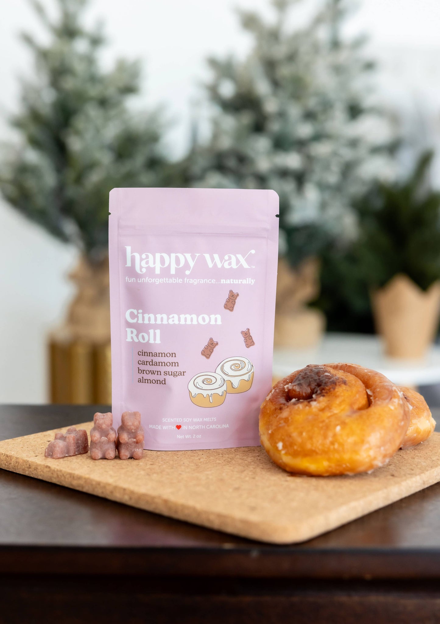 Cinnamon Roll Wax Melts - Sample Pouch (2 oz)