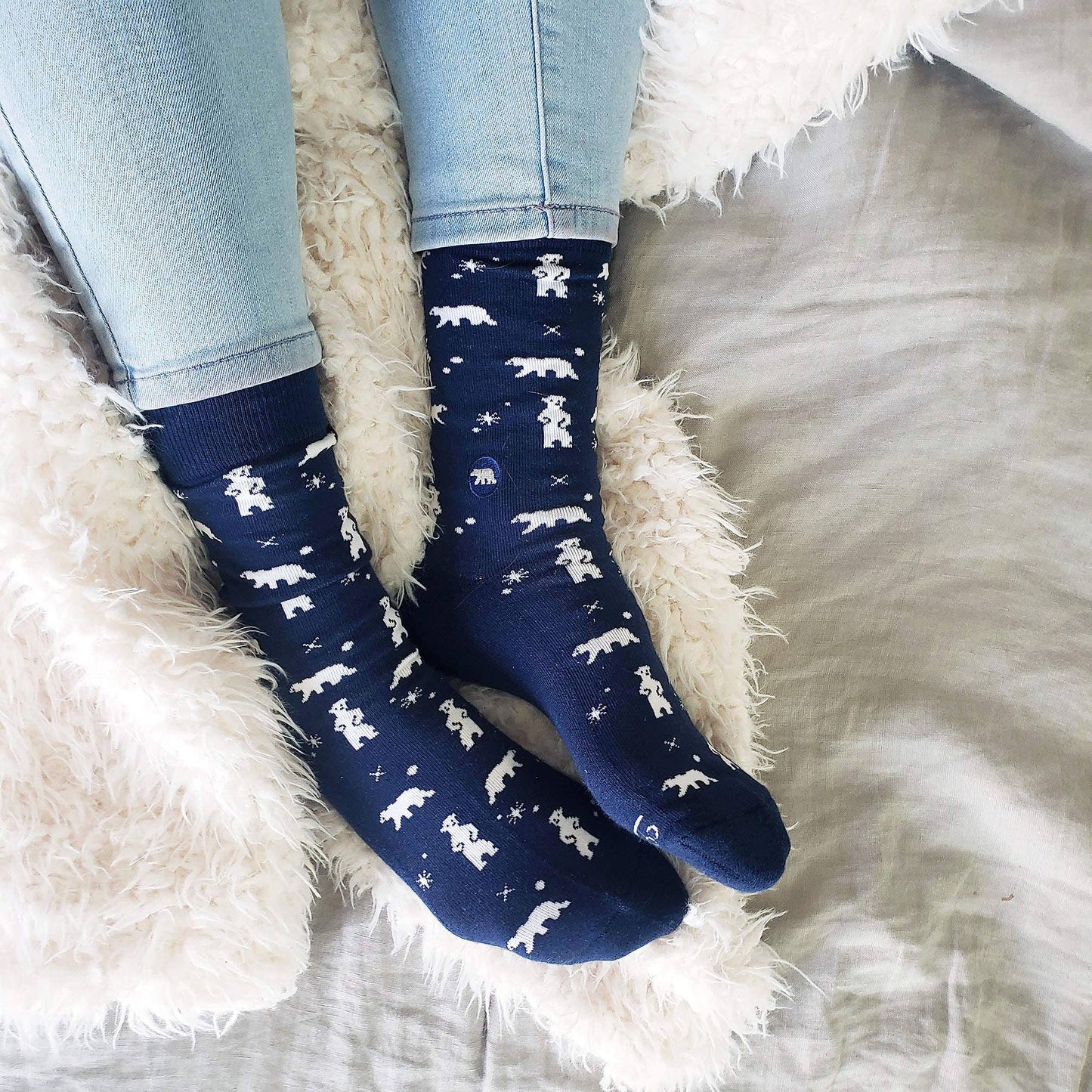 Socks that Protect Polar Bears: Medium