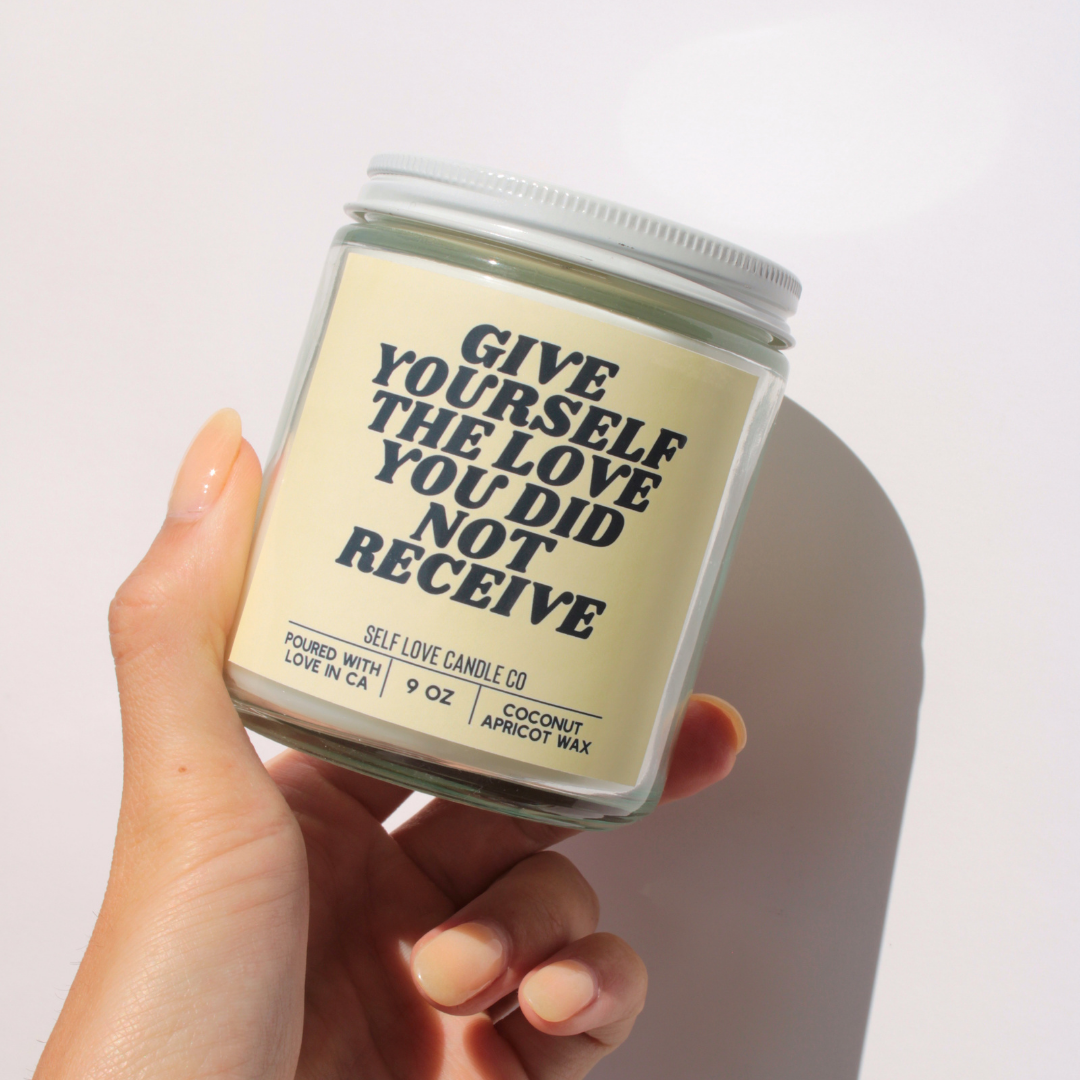 Give Yourself The Love - selflove candles 9oz
