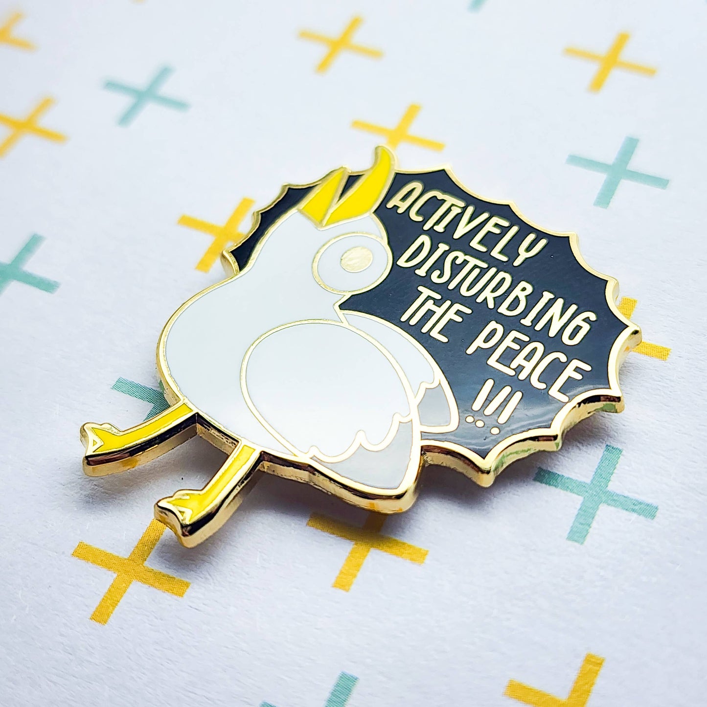 Annoying Seagull Enamel Pin