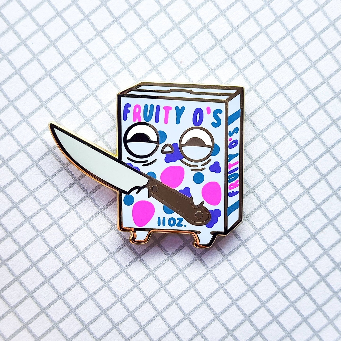 Cereal Killer Enamel Pin