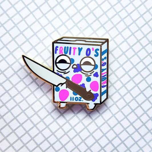 Cereal Killer Enamel Pin