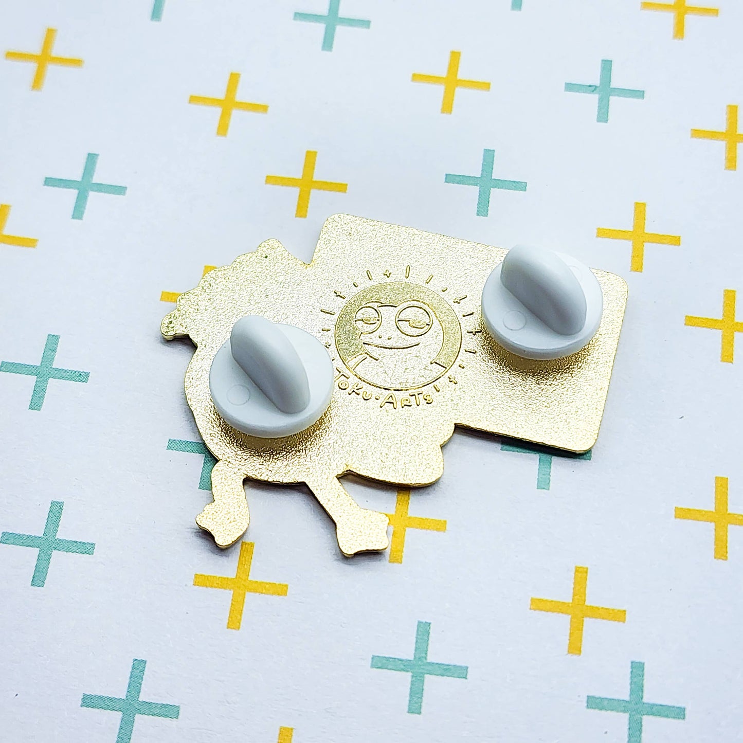 Mr. Steal Your Fry Seagull Enamel Pin