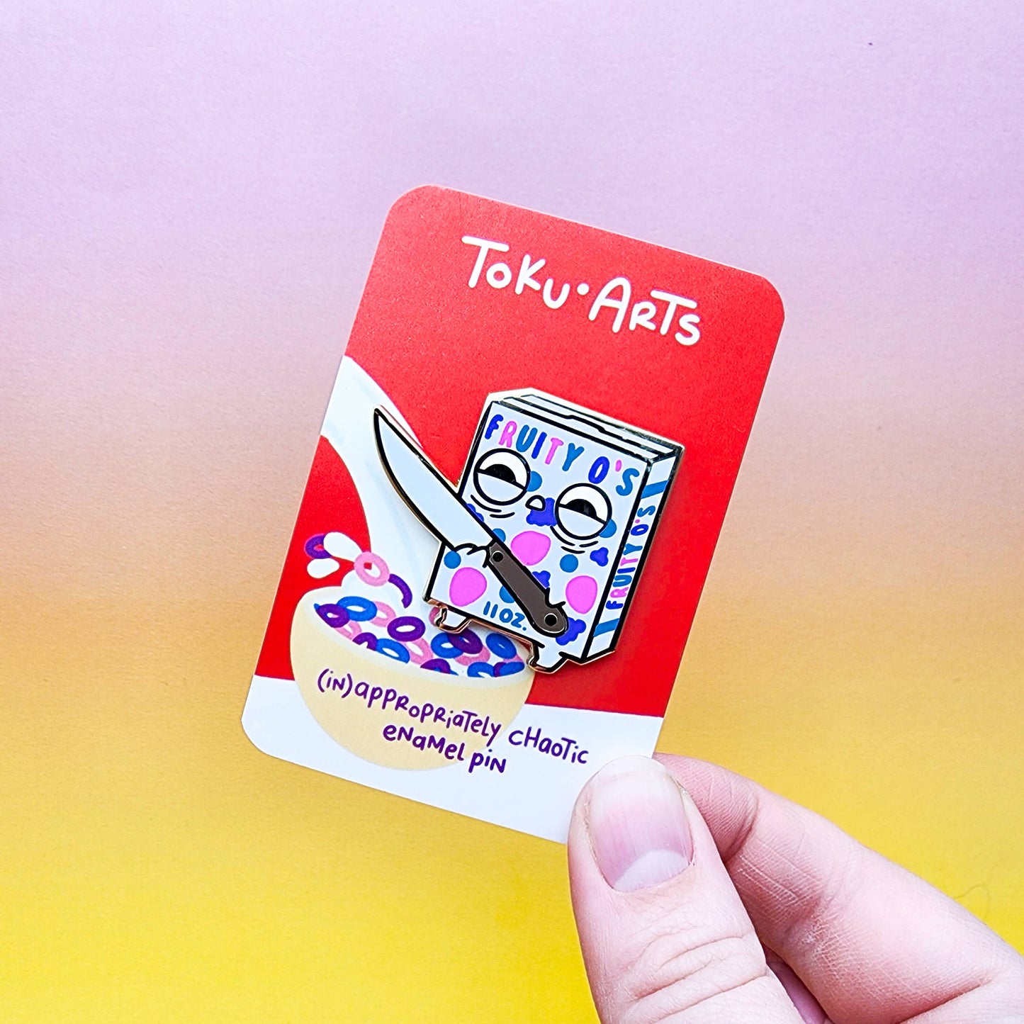 Cereal Killer Enamel Pin
