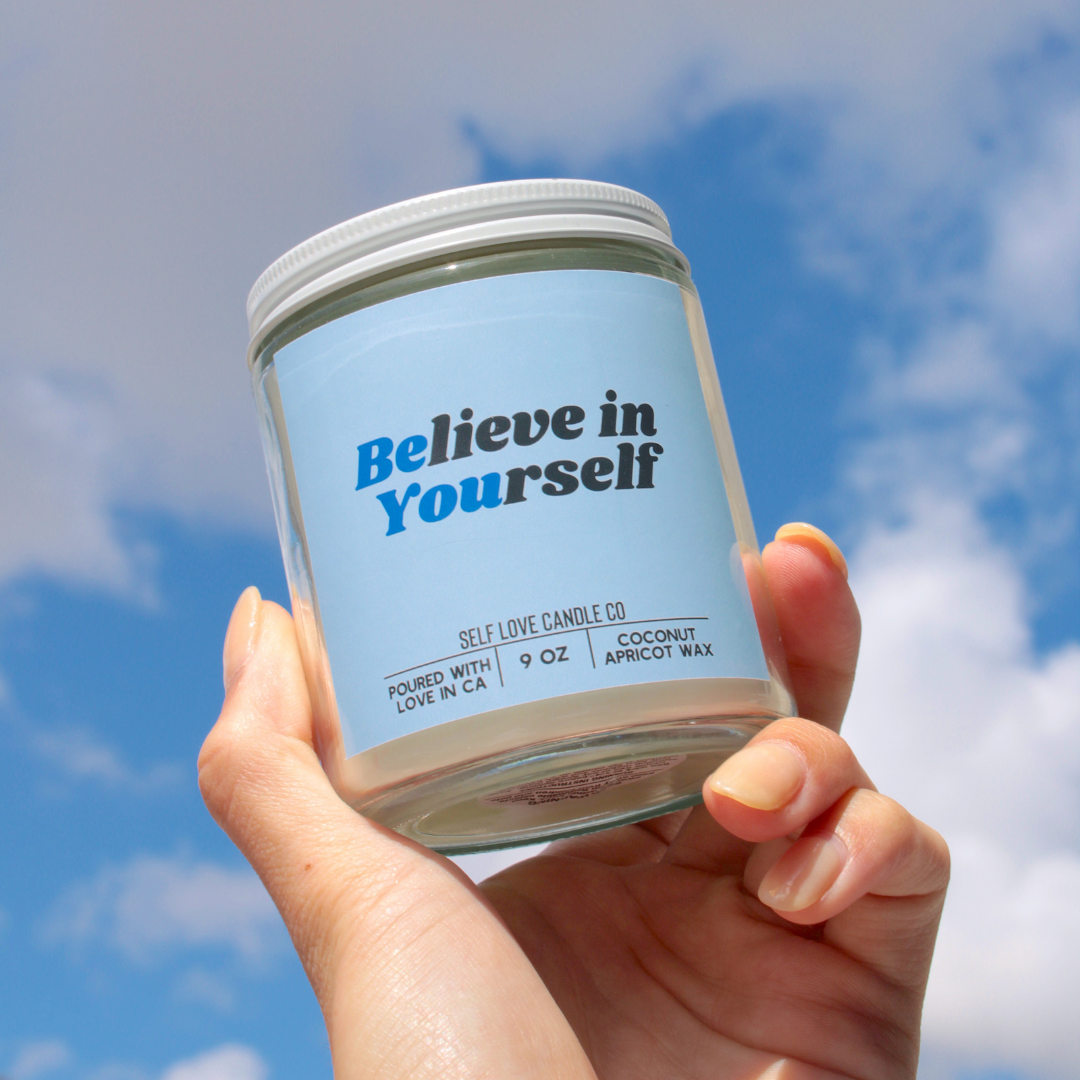 Believe In Yourself - Faith Candle Decor 9oz