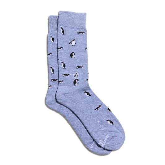 Socks that Protect Penguins (Blue Penguins)