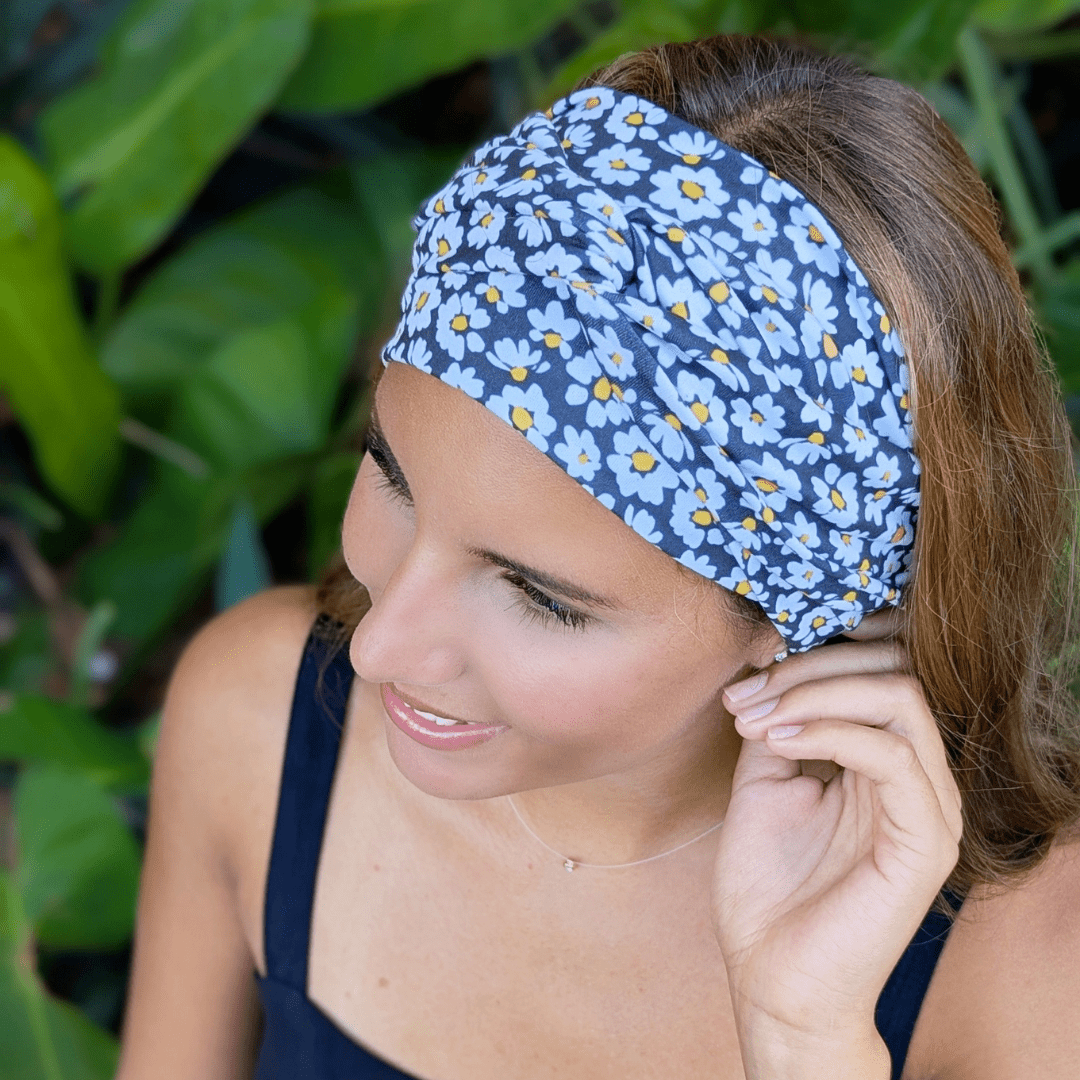 Daisy Delight Wrap Headband