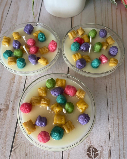 Captain Crunch Cereal Bowl Candle