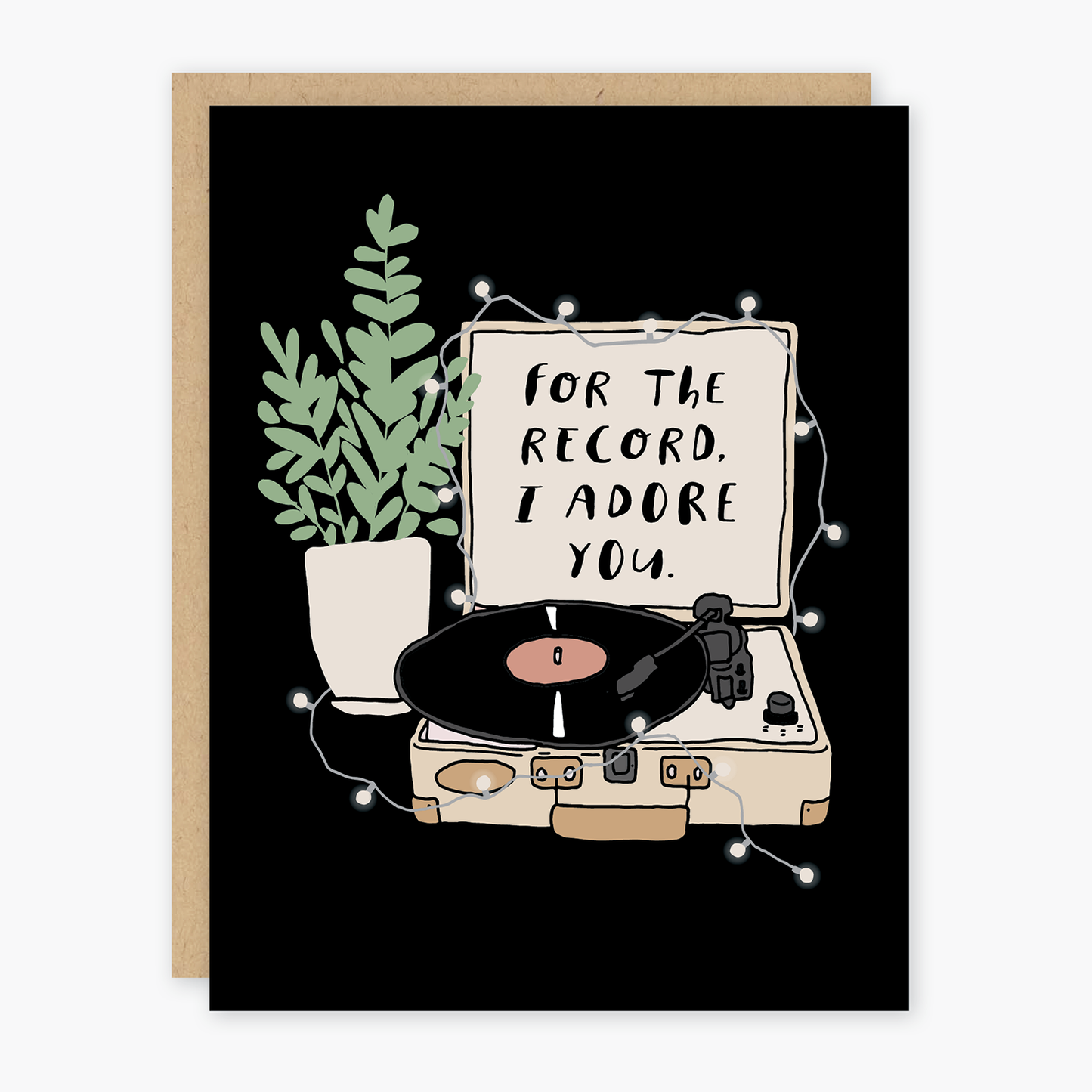 Adore You Record Card