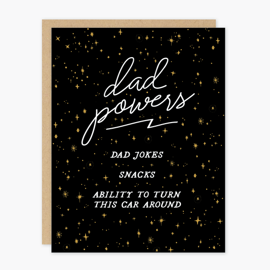 Dad Powers Card