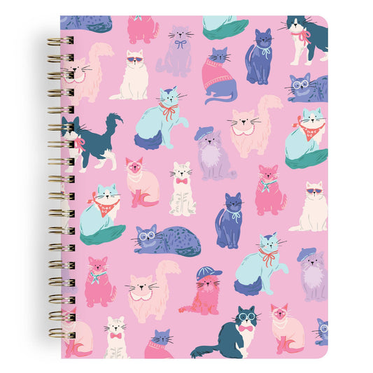 Cool Cats Spiral Notebook