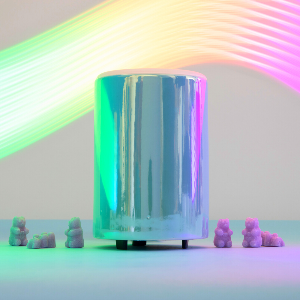 Mod Wax Warmer: Pink Iridescent