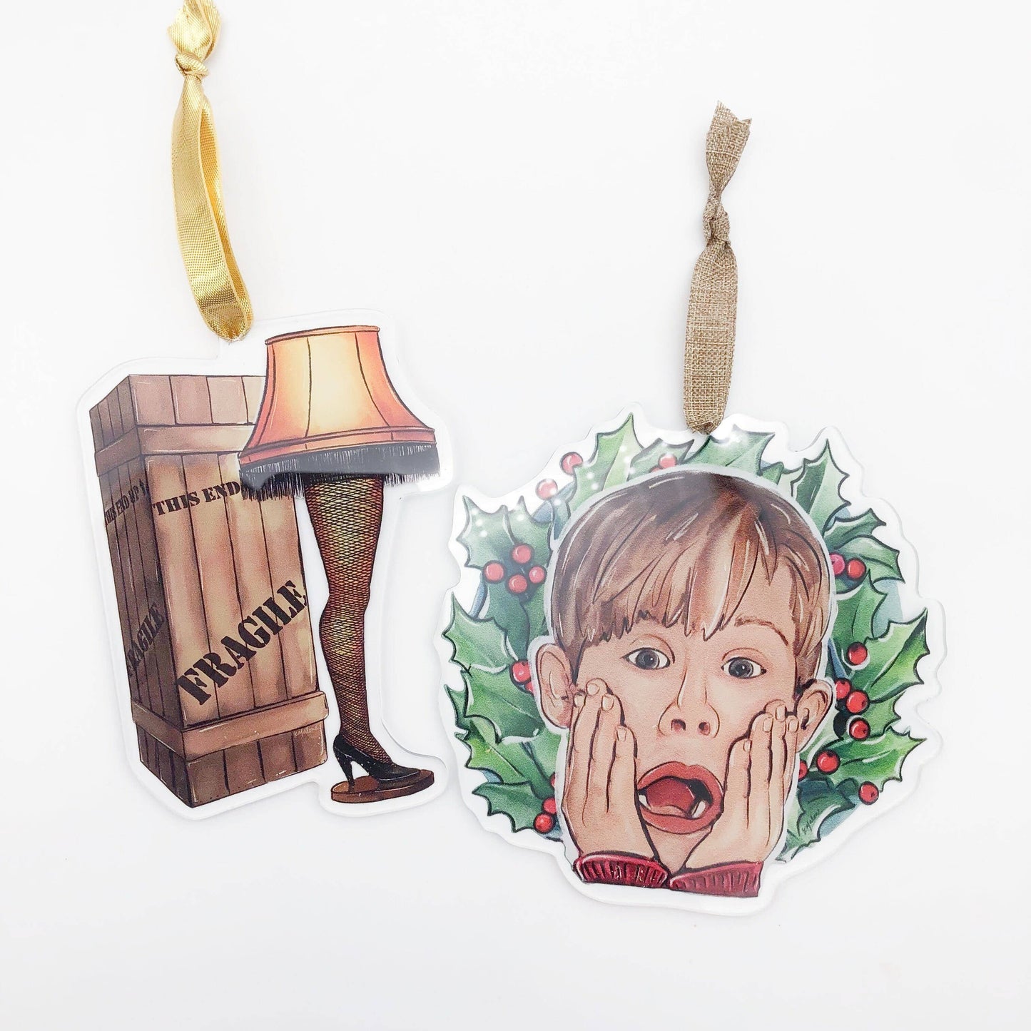 Acrylic Kevin Home Alone Ornament - Christmas Tree Decor