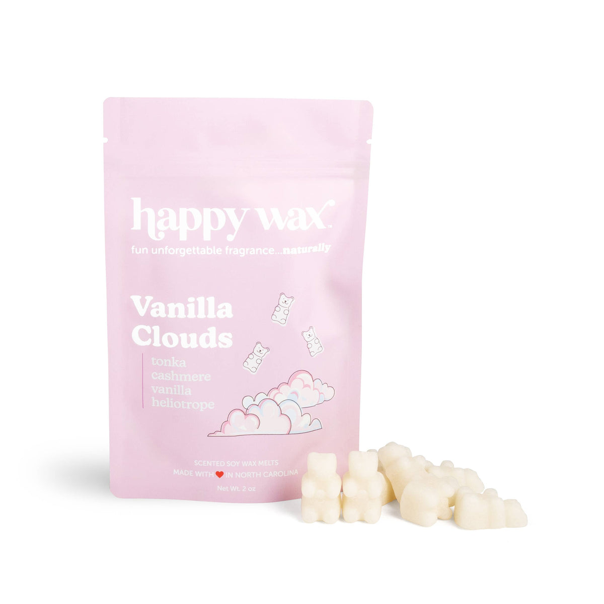Vanilla Clouds Wax Melts - Sample Pouch (4 oz)