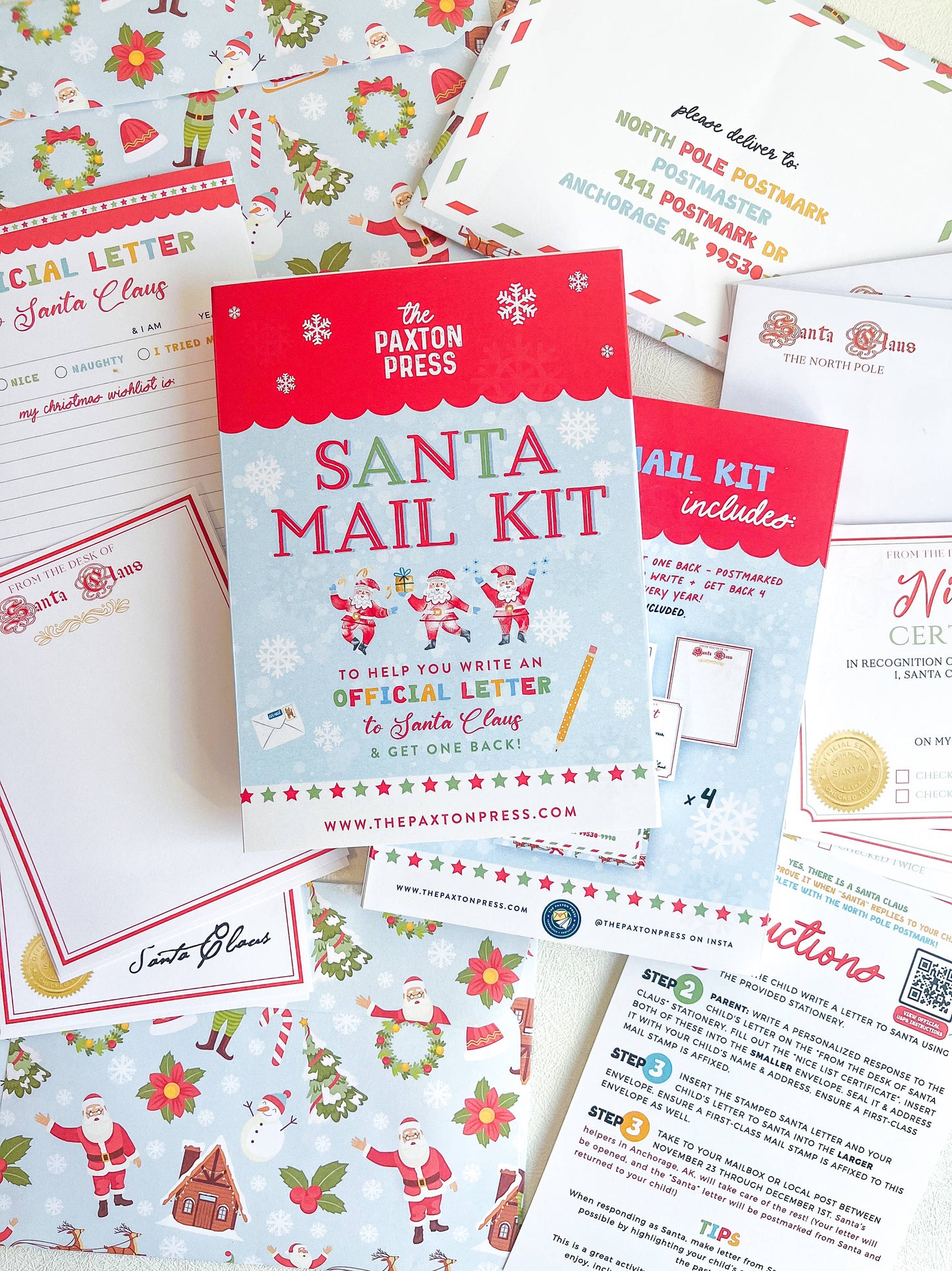 *2024 Re-Design* Santa Mail Kit - Letters to Santa