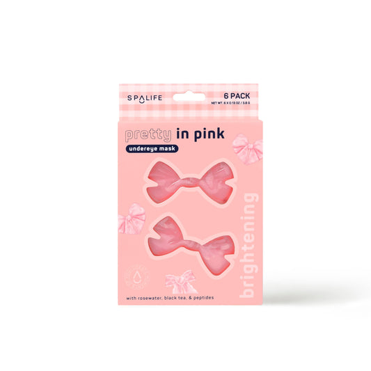 Pretty in Pink! Brightening Undereye Masks - 8 Pairs