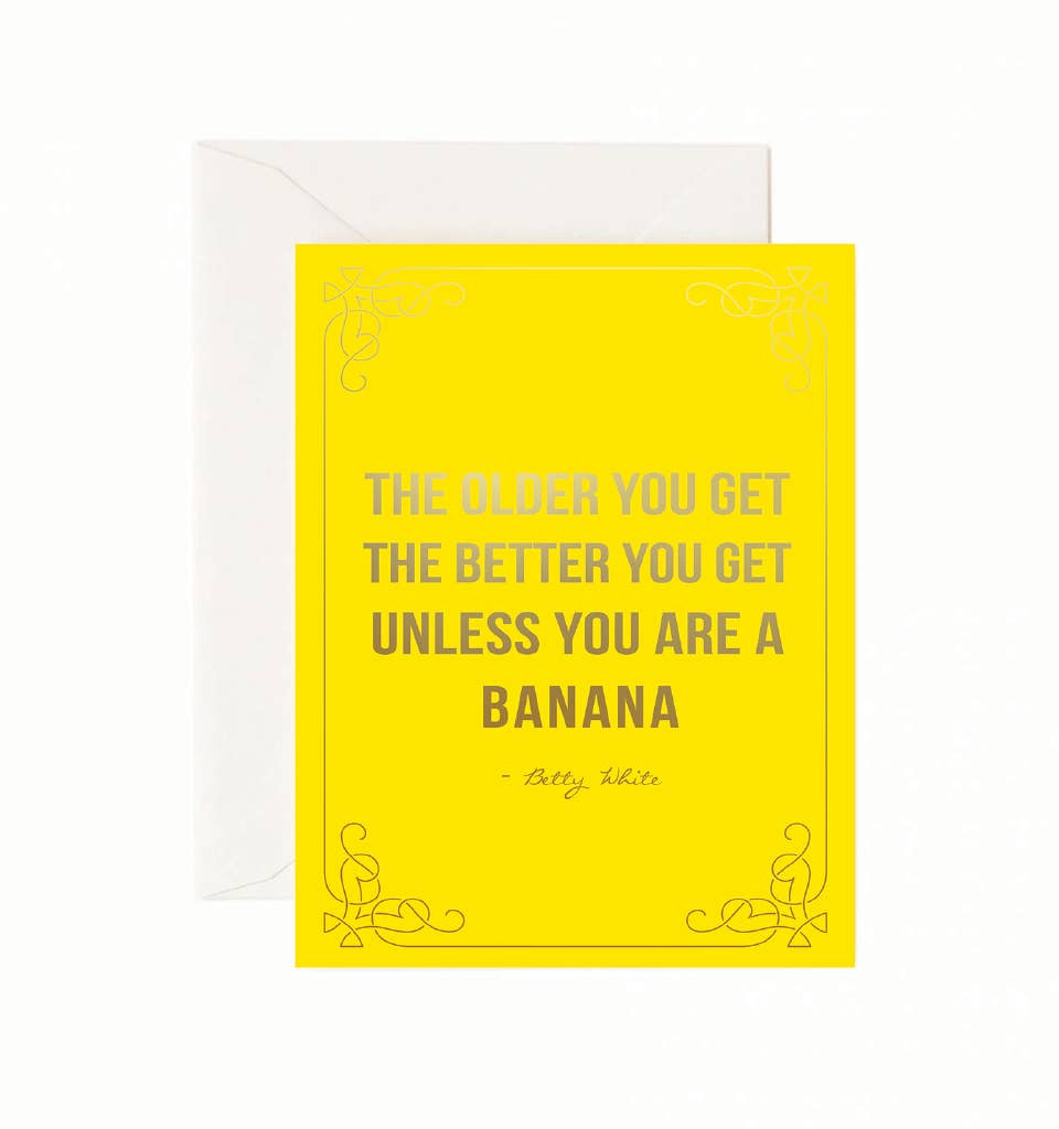 Birthday Banana Greeting Card