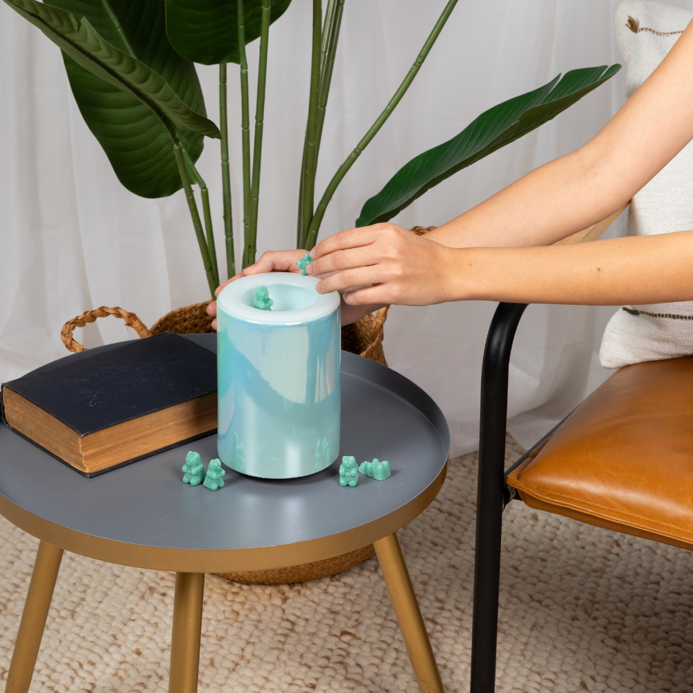 Mod Wax Warmer: Pink Iridescent