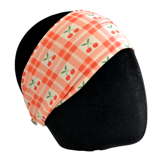 Cherry Picnic Stretch Headband