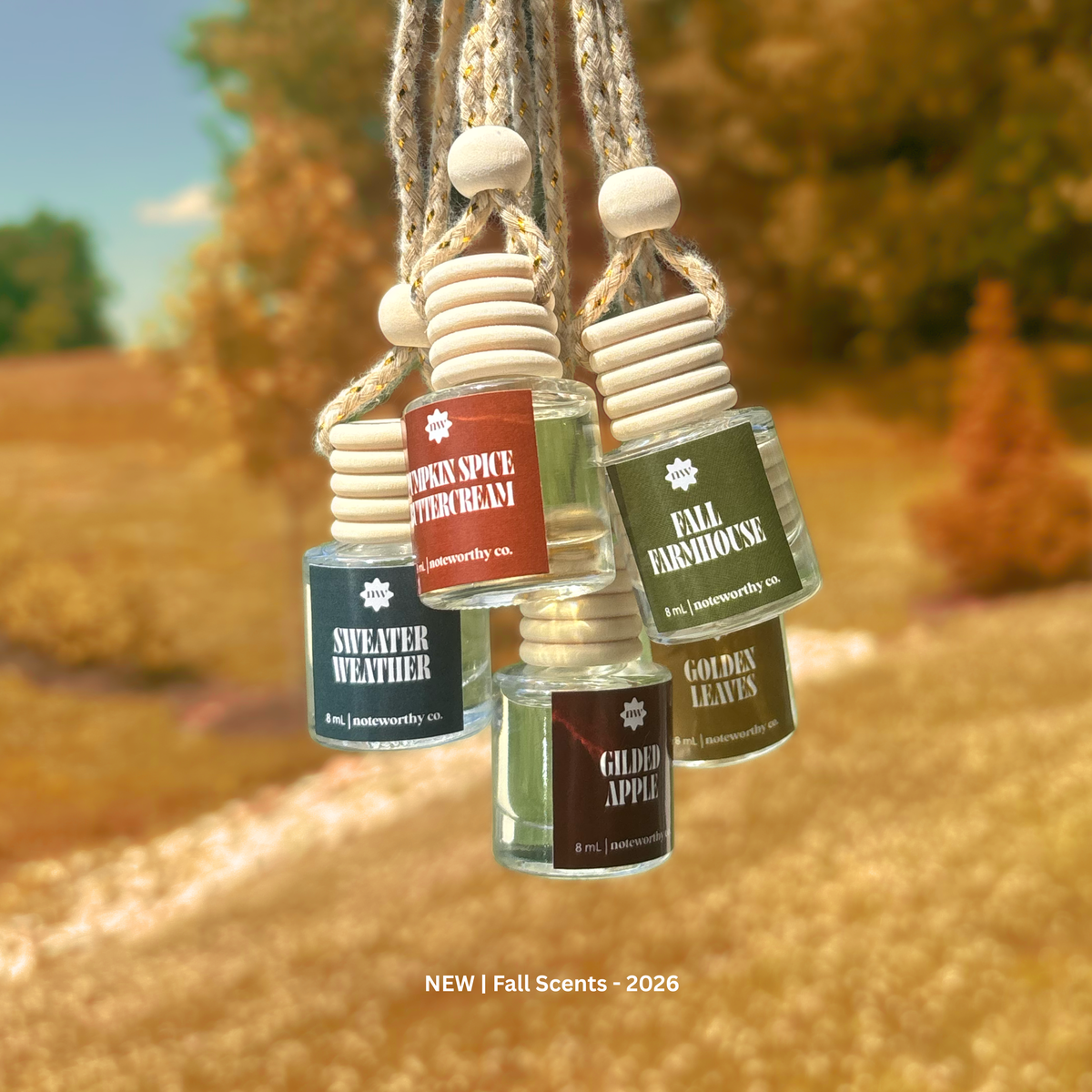 Car Diffusers | Fall Scents (NEW 2026): Sweater Weather