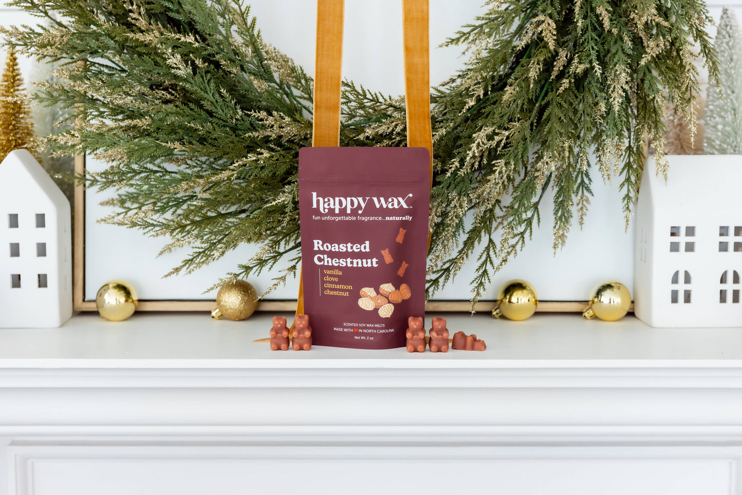 Roasted Chestnut Wax Melts - Sample Pouch (2 oz)