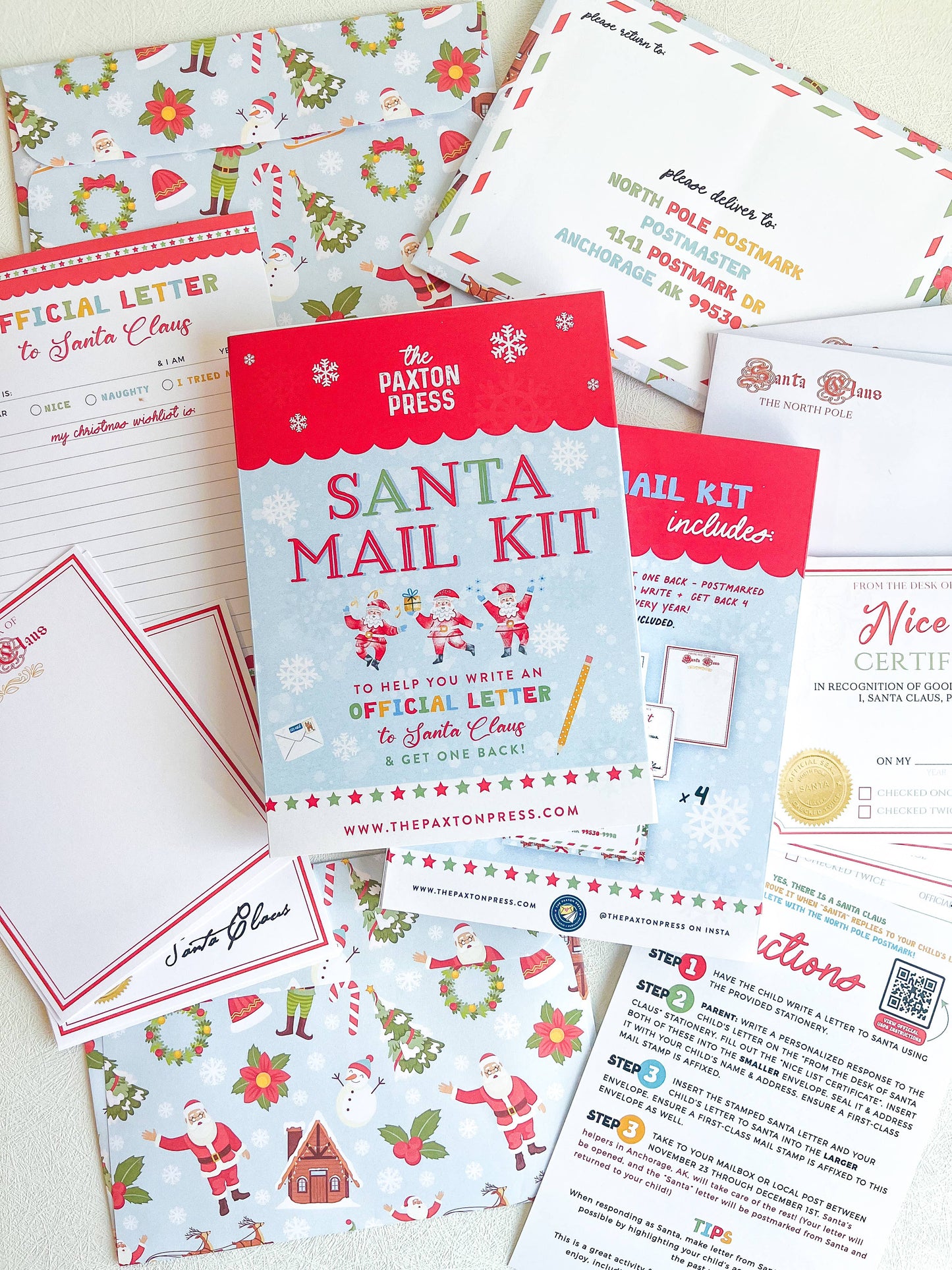 *2024 Re-Design* Santa Mail Kit - Letters to Santa