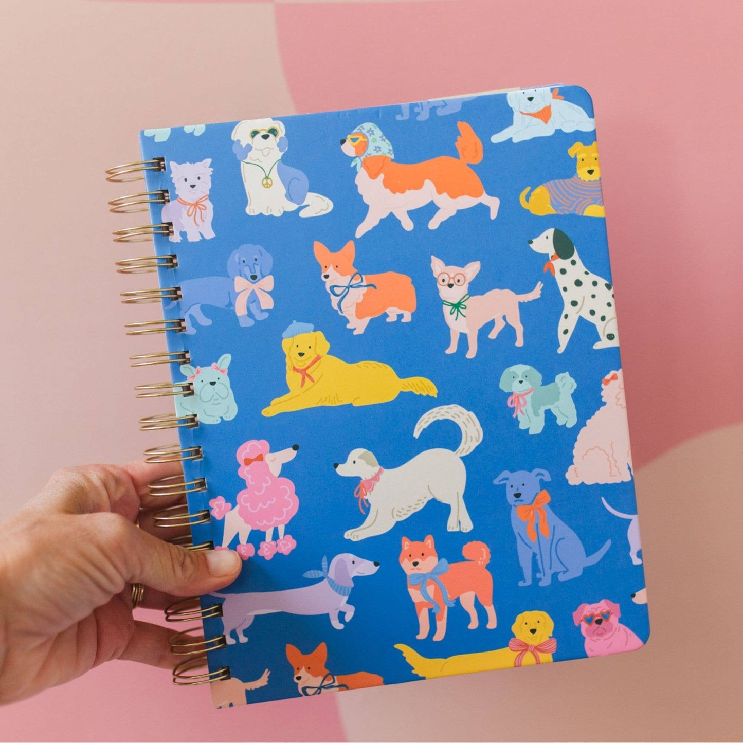 Dapper Dogs Spiral Notebook